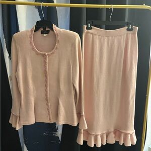 Elegant Pink Skirt by